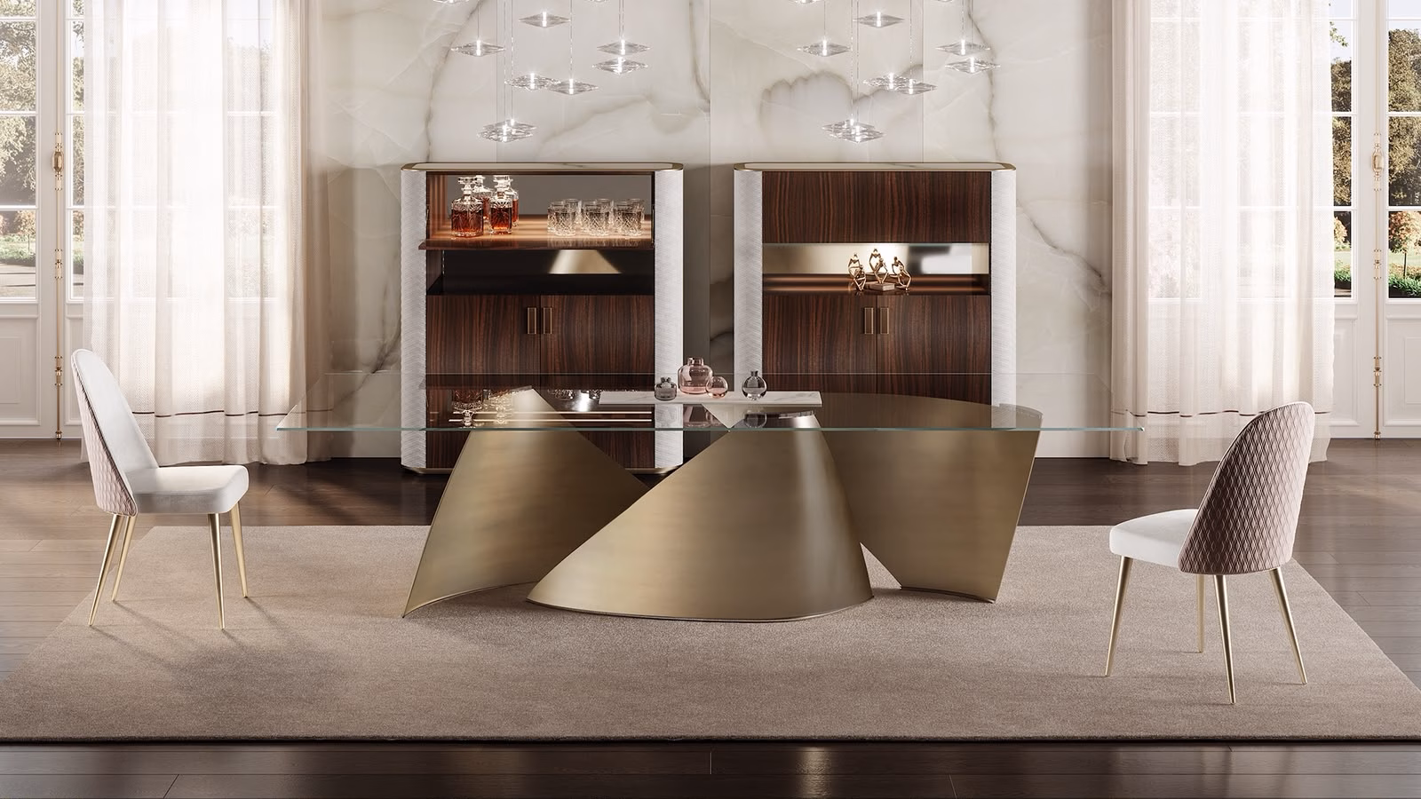 REFLEX ANGELO DINING TABLE AOF SELECTINS