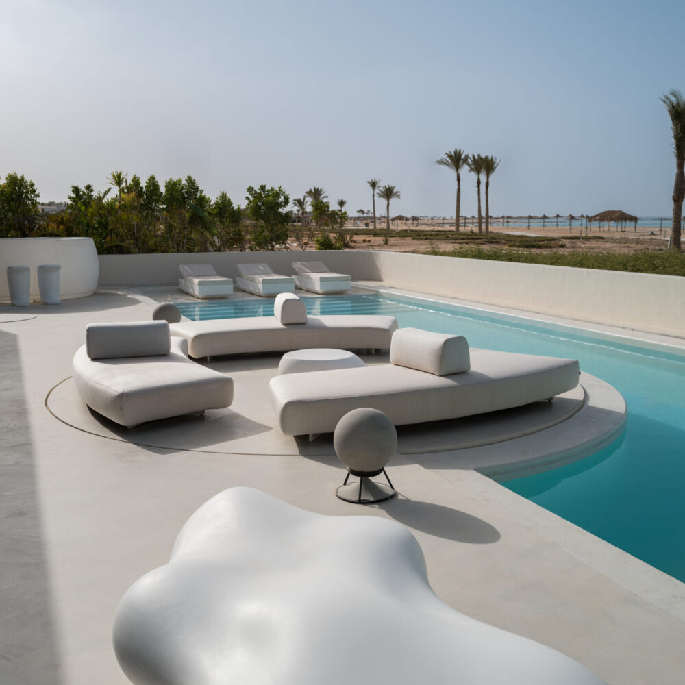 Almaza_Bay_Villa_ART _OF_FORM_STUDIO_FIVE_OUTDOORS_PAOLA_LENTI_MOGG_TRIBU_VONDOM_EGYPT_ITALY_NORTH_COAST ALMAZA BAY RESIDENCE BY STUDIO FIVE